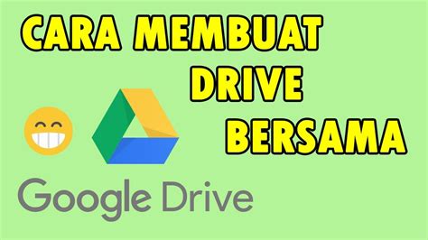 bikin|Membuat drive bersama